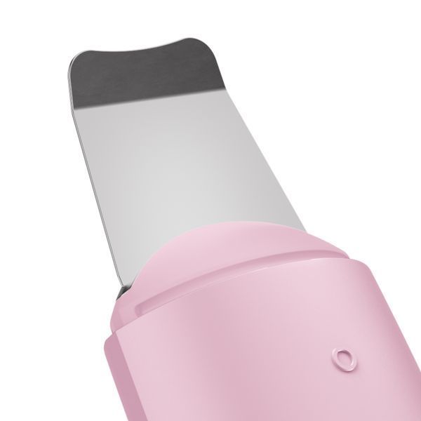 Мікрострумовий скрабер для шкіри та усунення чорних точок GESKE MicroCurrent Skin Scrubber&Blackhead Remover 9в1 pink HB0148 фото
