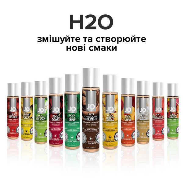 Змазка на водній основі System JO H2O &mdash; Chocolate Delight (120 мл) без цукру, рослинний гліцерин SO1776 фото