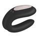 Смарт-вибратор для пар Satisfyer Double Joy Black с широким клиторальным стимулятором SO3898 фото 8