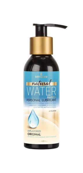 Лубрикант на водній основі Sensuva &mdash; Natural Water-Based (125 мл), без гліцерину та парабенів SO3223 фото