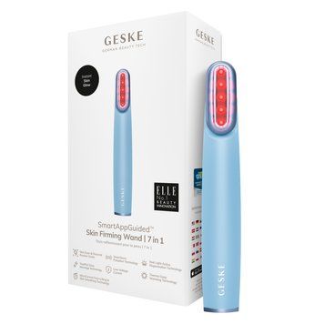 Устройство для укрепления и тонизации кожи лица с поворотной головкой GESKE Skin Firming Wand 7в1 aquamarine HB0437 фото