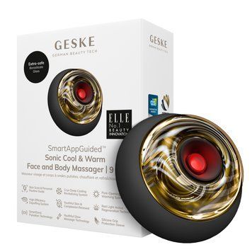 Массажер для лица и тела GESKE Sonic Cool&Warm Face and Body Massager 9в1 gray HB0276 фото
