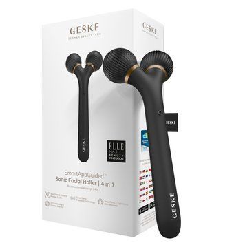 Электронный ультразвуковой ролик для лица GESKE Sonic Facial Roller 4в HB0174 фото