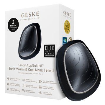 Ультразвукова маска тепло та холод GESKE Sonic Warm&Cool Mask 9в1 black HB0102 фото