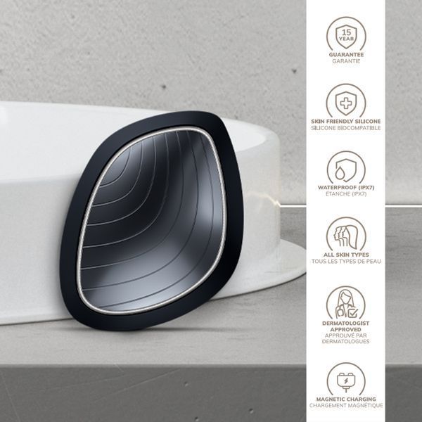 Ультразвукова маска тепло та холод GESKE Sonic Warm&Cool Mask 9в1 black HB0102 фото