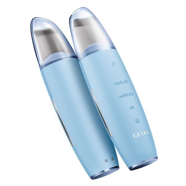 Микротоковый скраббер для кожи и устранение черных точек GESKE MicroCurrent Skin Scrubber&Blackhead Remover 9в1 aquamarine HB0149 фото