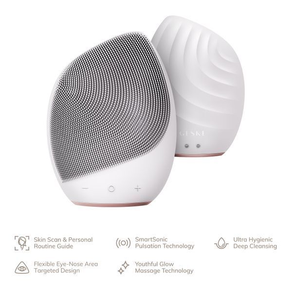 Електронна ультразвукова щітка для обличчя GESKE Sonic Facial Brush 5в1 starlight HB0066 фото