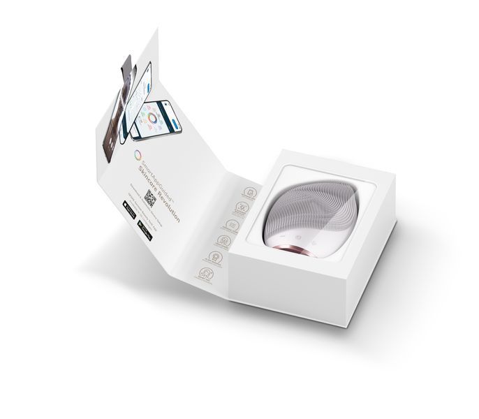 Електронна ультразвукова щітка для обличчя GESKE Sonic Facial Brush 5в1 starlight HB0066 фото