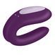 Смарт-вибратор для пар Satisfyer Double Joy Violet с широким клиторальным стимулятором SO3899 фото 8