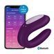 Смарт-вибратор для пар Satisfyer Double Joy Violet с широким клиторальным стимулятором SO3899 фото 3