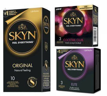 Набор Skyn 16 шт : Original -10 шт , Elite -3 шт , Cocktail Club -3 шт SK79 фото