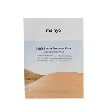 Маска тканинна для відновлення біому шкіри Manyo Bifida Biome Ampoule Mask 1 ea 000004379 фото