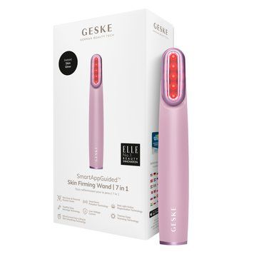 Устройство для укрепления и тонизации кожи лица с поворотной головкой GESKE Skin Firming Wand 7в1 pink HB0443 фото