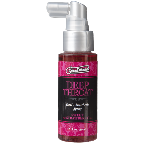 Спрей для глибокого мінету Doc Johnson GoodHead DeepThroat Spray - Sweet Strawberry 59 мл SO2801 фото