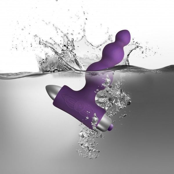 Анальный вибратор Rocks Off Petite Sensations &ndash; Bubbles Purple RO2330 фото