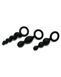 Набор анальных игрушек Satisfyer Plugs black (set of 3) - Booty Call, макс. диаметр 3см SO2323 фото 2