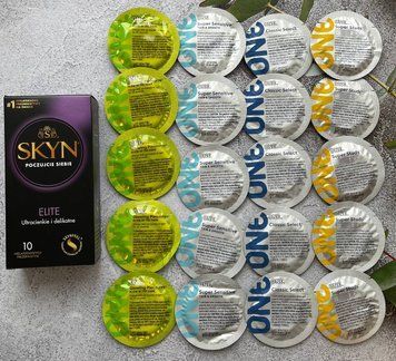 Набір 30 штук Skyn Elite + ONE Super Studs, Super Sensitive, Classic, Glowing Pleasures SOS2283 фото