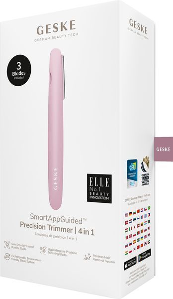 Тример GESKE Precision Trimmer 4в1 pink HB0454 фото