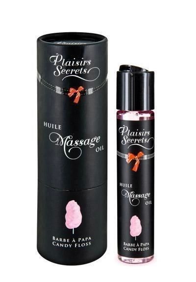 Масажна олія Plaisirs Secrets Candy Floss з афродизіаками, їстівна (59 мл) SO1851 фото