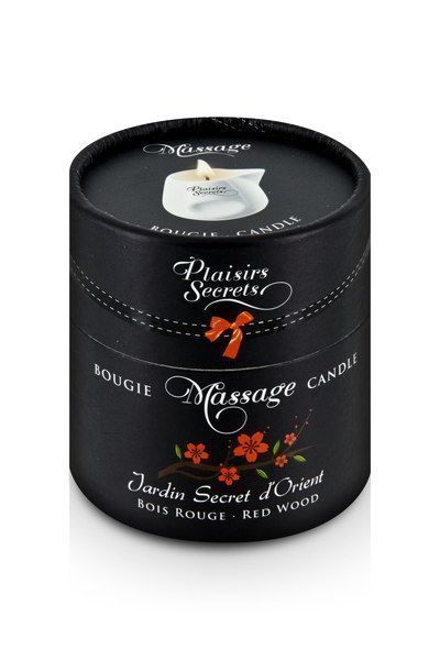Масажна свічка Plaisirs Secrets Red Wood (80 мл) ,керамічний посуд SO1859 фото