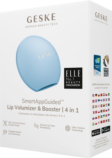 Пристрій для збільшення обʼєму губ GESKE Lip Volumizer&Booster 4в1 Small aquamarine HB0221 фото