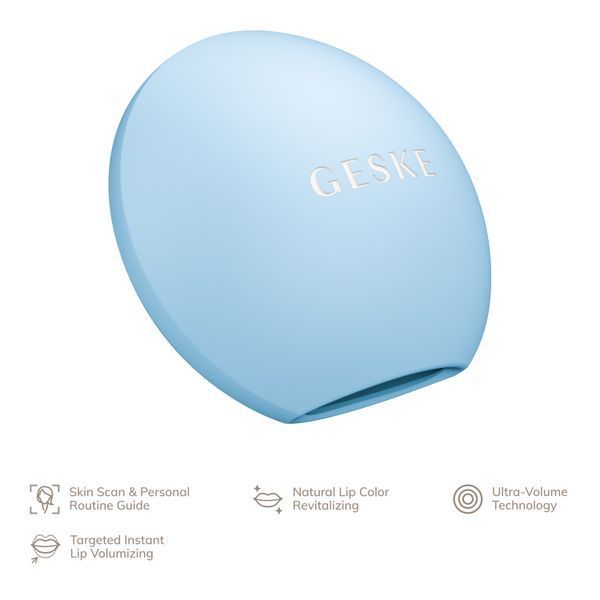 Пристрій для збільшення обʼєму губ GESKE Lip Volumizer&Booster 4в1 Small aquamarine HB0221 фото