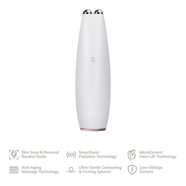 Мікрострумова ручка для підтяжки обличчя GESKE MicroCurrent Face-Lift Pen 6в1 starlight HB0121 фото