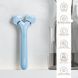 Електронний ультразвуковий ролик для обличчя GESKE Sonic Facial Roller 4в1 aquamarine HB0182 фото 3