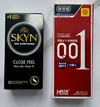 Комплект SKYN Close Feel 10 шт + Muaisi 001 Red 12 шт SOS2735 фото