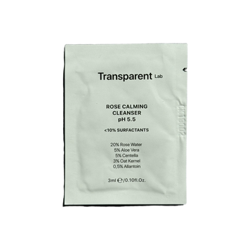 Пробник нежного геля для очистки лица Transparent-Lab Rose Calming Cleanser pH 5.5, 3 мл 43209/S фото