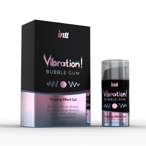 Жидкий вибратор Intt Vibration Bubble Gum (15 мл) SO3348 фото