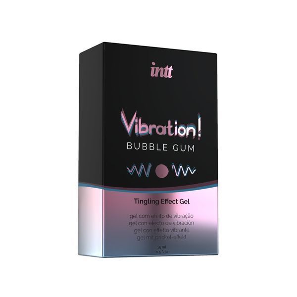Жидкий вибратор Intt Vibration Bubble Gum (15 мл) SO3348 фото